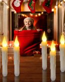 Candele LED Simulate con Gancio in Filo da Pesca - Illuminazione Creativa per Ogni Occasione