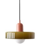 Lampada da Comodino Creativa in Vetro - Lampadario Retro Elegante