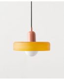 Lampada da Comodino Creativa in Vetro - Lampadario Retro Elegante