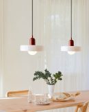 Lampada da Comodino Creativa in Vetro - Lampadario Retro Elegante