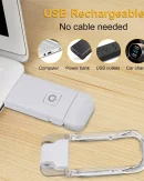 Lampada da Lettura LED Ricaricabile USB - Luce Notturna Portatile con Clip e Protezione per gli Occhi