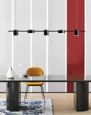 Lampadario Moderno a LED per Soggiorno e Cucina - Illuminazione Dimmabile per Tavolo da Pranzo