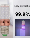 Lampadina LED UV E27 60W - Sterilizzazione Germicida e Disinfezione per la Casa