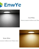 10PCS Faretti LED Incasso 5W 7W 9W 12W 15W - Lampade Soffitto AC 220V Luce Calda e Fredda