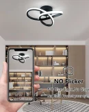 Lampadario LED Moderno a Tre Colori per Camera da Letto e Sala da Pranzo - Illuminazione da Soffitto 220V