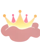 Lampada da Parete Rosa a Forma di Corona con Telecomando per Camera Bambini - Illuminazione Notturna per Nursery e Scuola