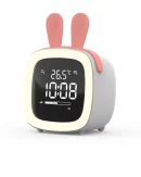 Sveglia per Bambini con Luce Notturna Cute-TV - Orologio da Scrivania Ricaricabile e Funzionale