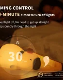 Lampada Notturna Ricaricabile Capibara in Silicone - Luce da Notte per Bambini, Regalo Ideale per la Camera