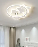 Lampada da Soffitto LED Blu per Bambini 2024 - Illuminazione a Stelle per Studio e Soggiorno