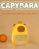 Lampada Notturna Ricaricabile Capibara in Silicone - Luce da Notte per Bambini, Regalo Ideale per la Camera