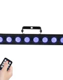 Faro LED RGBW 4IN1 DMX ALIEN 8 per Festa, Matrimonio e Decorazioni di Halloween - Luce da Palco per DJ e Discoteca