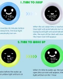 Sveglia Digitale per Bambini con Animali Carini - Orologio da Notte Colorato con Funzione Snooze e Timer NAP