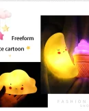 Lampada Notturna LED per Bambini - Luce d'Ambiente Cartoon per Decorare e Regali Personalizzati