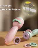 Proiettore per Bambini: Torcia con 80 Motivi Cartoon per Storie della Buonanotte e Educazione Precoce