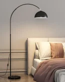 Lampada da Terra LED Creativa Nordic in Marmo per Soggiorno e Camera da Letto - Illuminazione Calda e Lusso