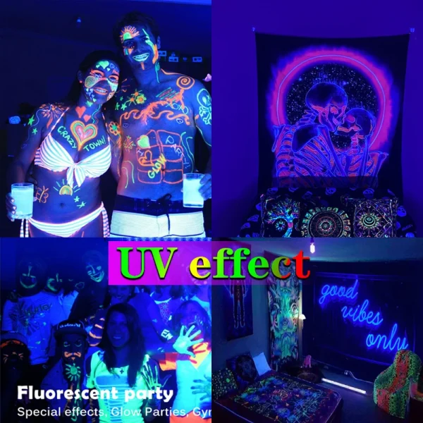 Barra LED RGB UV 96W: Luci Colorate per Palco, Festa, DJ e Matrimonio - Illuminazione DMX