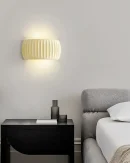 Lampada da Terra Moderna AiPaiTe LED a Stile Crema - Lampada a Fungo per Decorazione Interni