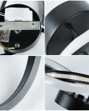 Lampadario LED Moderno a Tre Colori per Camera da Letto e Sala da Pranzo - Illuminazione da Soffitto 220V
