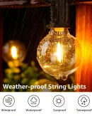 Lucine LED Sphoon 15M 20M Connesse E12 G40 Impermeabili IP44 Dimmabili per Giardino e Matrimonio