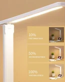 Lampada da Tavolo Pieghevole USB Touch Dimmerabile per Lettura - Luce Notturna LED per Dormitorio e Protezione degli Occhi