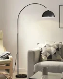 Lampada da Terra LED Creativa Nordic in Marmo per Soggiorno e Camera da Letto - Illuminazione Calda e Lusso