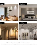 Faretti LED Incassati 5W 9W 12W 15W 18W - Lampade da Soffitto Rotonde per Illuminazione Interna, Luce Calda/Fredda, 110V 220V DC12V 24V