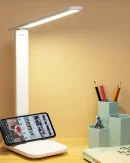 Lampada da Tavolo Pieghevole USB Touch Dimmerabile per Lettura - Luce Notturna LED per Dormitorio e Protezione degli Occhi