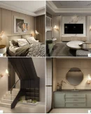 Applique da Parete LED 12W Golden Bird - Lampada Moderna Rotante per Camera da Letto e Soggiorno
