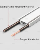 Illuminazione Interna Smart Home: Sistema di Luce a Binario Magnetico Dimmabile Ultra-Sottile 6mm 48V Tuya