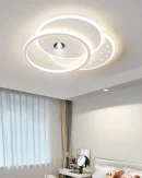 Lampada da Soffitto LED Blu per Bambini 2024 - Illuminazione a Stelle per Studio e Soggiorno