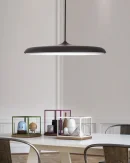 Lampadario LED UFO in Metallo: Design Moderno per Cucina, Sala da Pranzo e Soggiorno