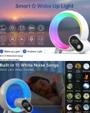 Smart Q Luce Sveglia Novità: Lampada Ambientale Dimmabile per Bambini - Luce Notturna Decorativa per Camera da Letto