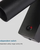 Applique LED Moderna per Letto e Soggiorno - Lampada da Parete Rotante con Interruttore per Lettura