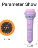 Lampada Proiettore per Bambini: Torcia Creativa con Cartoni Animati per Racconti della Buonanotte