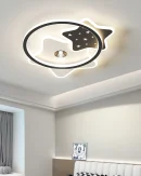 Lampada da Soffitto LED Blu per Bambini 2024 - Illuminazione a Stelle per Studio e Soggiorno