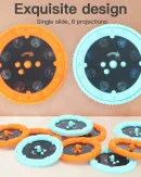Lampada Proiettore per Bambini: Torcia Creativa con Cartoni Animati per Racconti della Buonanotte