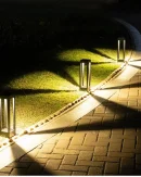 Lampada da Giardino Moderna in Alluminio 10W LED IP65 - Illuminazione Esterno per Villa e Parco