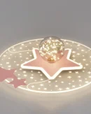 Lampade da Soffitto LED per Bambini: Lampada Romantica a Stelle per Camera da Letto di Principessa